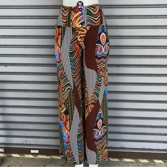 Jimmy Cavalier Pants - Jimmy Cavalier Multicolor Patterned Pants